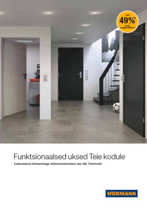 Funktsionaalsed uksed Teie kodule